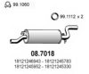 BMW 18121245783 End Silencer